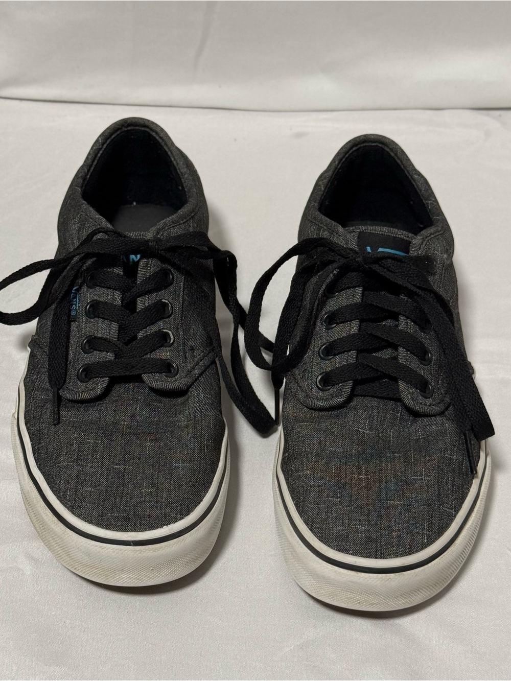 Vans Off The Wall Low Top Sneakers Men’s Size 8.5 Charcoal‎ Grey Skate Shoes